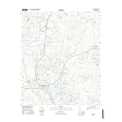 2017 Map of Tyrone, 2017 Print