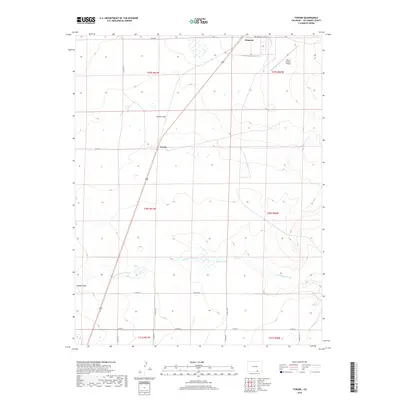 2019 Map of Tyrone, 2019 Print