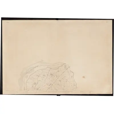 1833 Map of Tyrone - Sheet 1, 1858 Print