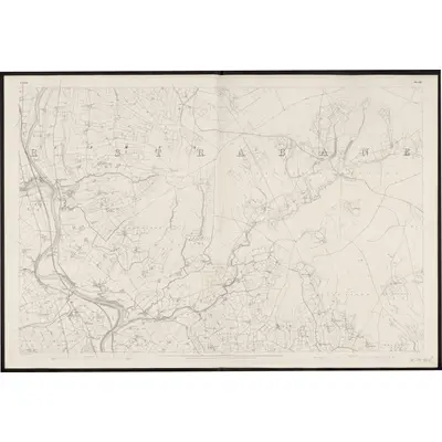 1832 Map of Tyrone - Sheet 10, 1863 Print