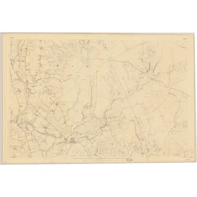 1833 Map of Tyrone - Sheet 10, 1836 Print