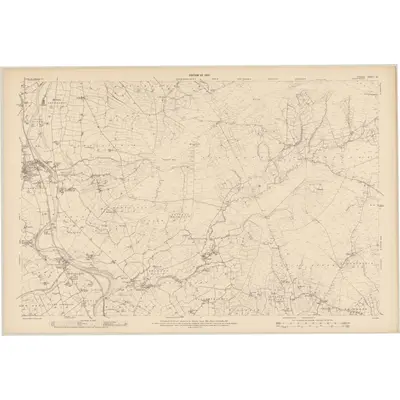 1905 Map of Tyrone - Sheet 10, 1907 Print