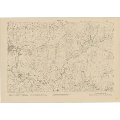 1951 Map of Tyrone - Sheet 10, 1955 Print