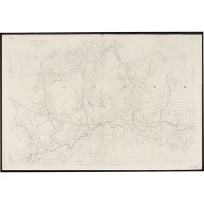 1832 Map of Tyrone - Sheet 11, 1862 Print