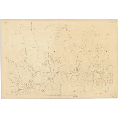1833 Map of Tyrone - Sheet 11, 1837 Print