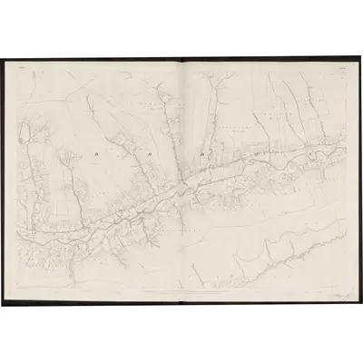 1832 Map of Tyrone - Sheet 12, 1862 Print