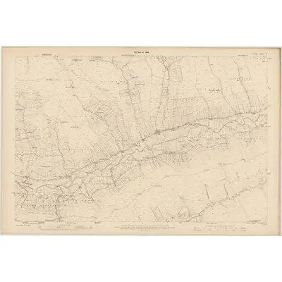 1906 Map of Tyrone - Sheet 12, 1908 Print