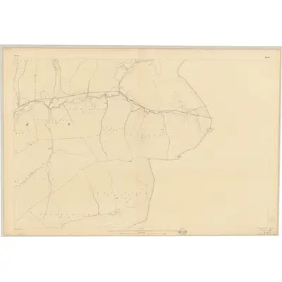 1833 Map of Tyrone - Sheet 13, 1837 Print