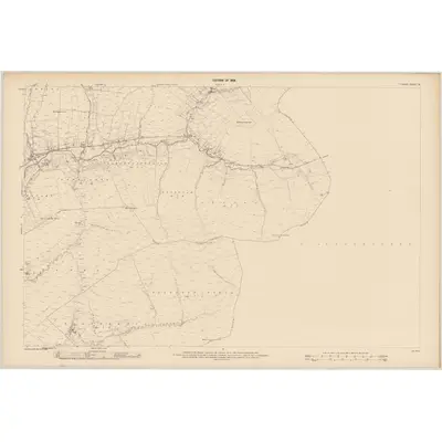 1906 Map of Tyrone - Sheet 13, 1908 Print