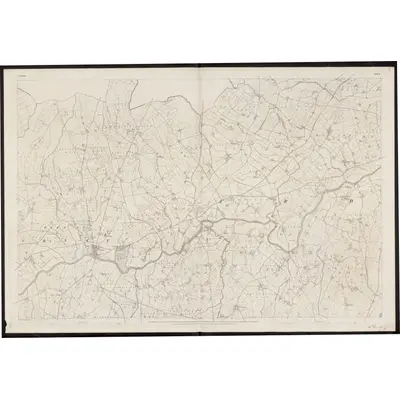 1833 Map of Tyrone - Sheet 16, 1861 Print