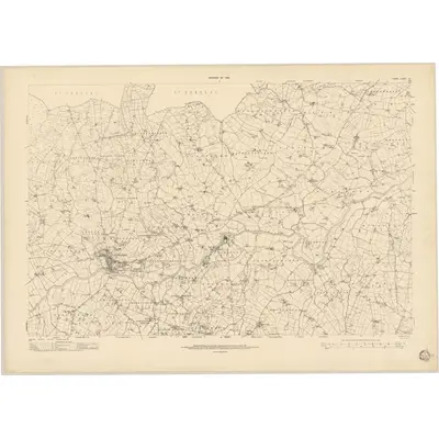 1939 Map of Tyrone - Sheet 16, 1950 Print
