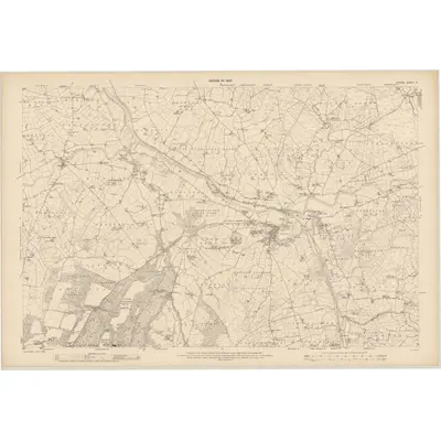 1905 Map of Tyrone - Sheet 17, 1907 Print