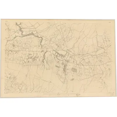 1833 Map of Tyrone - Sheet 18, 1837 Print