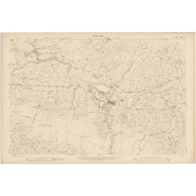 1906 Map of Tyrone - Sheet 18, 1908 Print