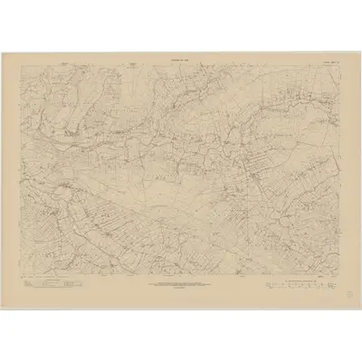 1952 Map of Tyrone - Sheet 19, 1955 Print