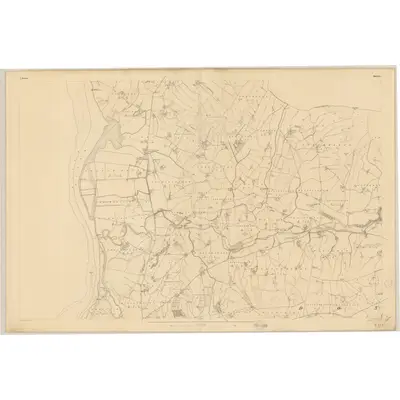 1833 Map of Tyrone - Sheet 2, 1837 Print