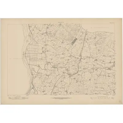 1951 Map of Tyrone - Sheet 2, 1954 Print