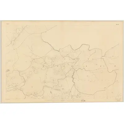 1833 Map of Tyrone - Sheet 20, 1837 Print