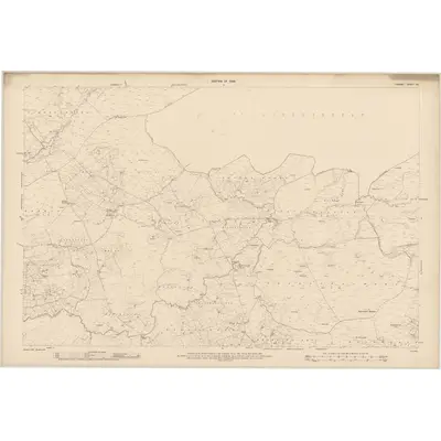 1906 Map of Tyrone - Sheet 20, 1908 Print
