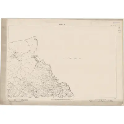 1935 Map of Tyrone - Sheet 21, 1942 Print