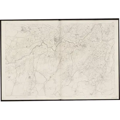 1833 Map of Tyrone - Sheet 23, 1862 Print