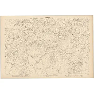 1905 Map of Tyrone - Sheet 23, 1907 Print