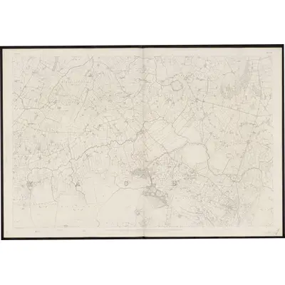 1833 Map of Tyrone - Sheet 24, 1862 Print