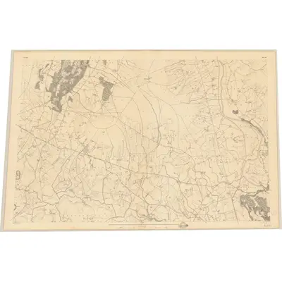 1833 Map of Tyrone - Sheet 25, 1837 Print