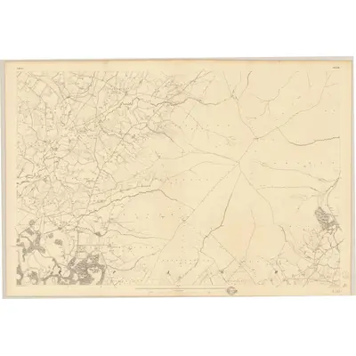 1833 Map of Tyrone - Sheet 26, 1836 Print