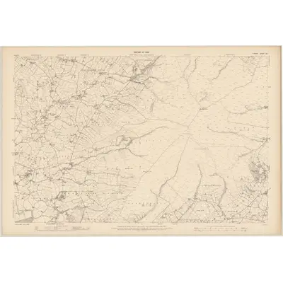 1906 Map of Tyrone - Sheet 26, 1908 Print
