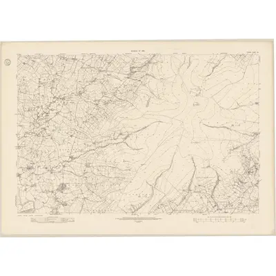 1936 Map of Tyrone - Sheet 26, 1947 Print