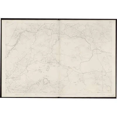 1833 Map of Tyrone - Sheet 27, 1861 Print