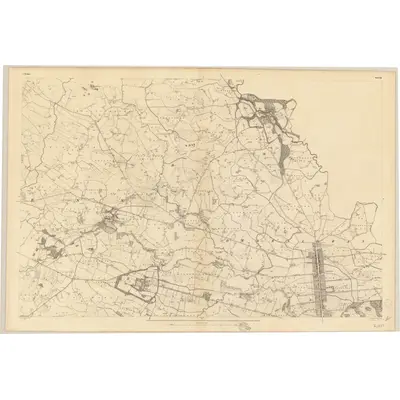 1833 Map of Tyrone - Sheet 29, 1836 Print