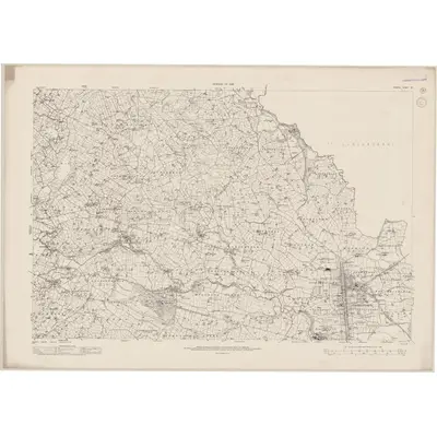 1935 Map of Tyrone - Sheet 29, 1942 Print