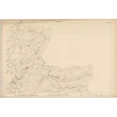 1905 Map of Tyrone - Sheet 3, 1907 Print