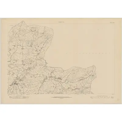 1951 Map of Tyrone - Sheet 3, 1955 Print