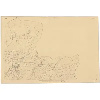 1832 Map of Tyrone - Sheet 3 [with extension], 1837 Print