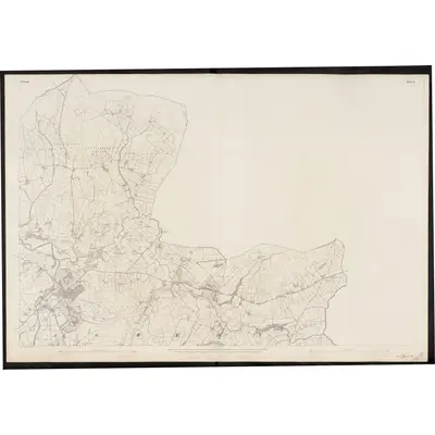 1832 Map of Tyrone - Sheet 3 [with extension], 1862 Print