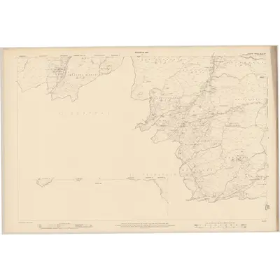 1905 Map of Tyrone - Sheet 32 & 32A, 1907 Print