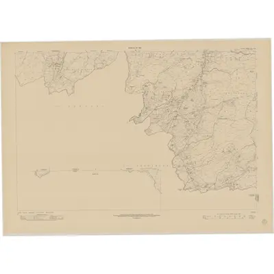 1950 Map of Tyrone - Sheet 32 & 32A, 1954 Print