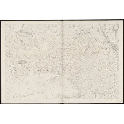1833 Map of Tyrone - Sheet 34, 1861 Print