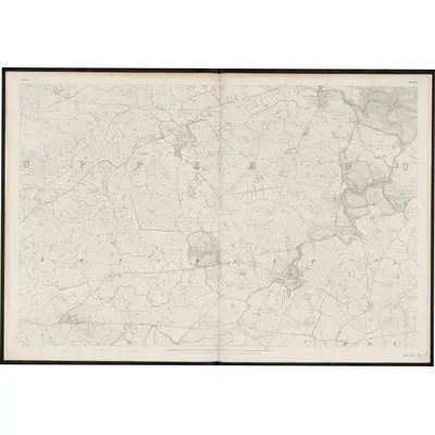 1833 Map of Tyrone - Sheet 38, 1863 Print