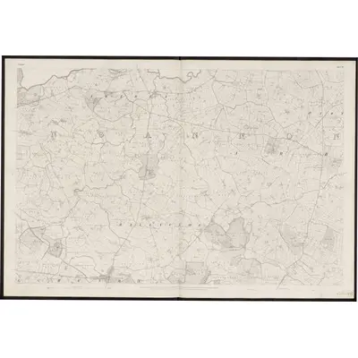 1833 Map of Tyrone - Sheet 39, 1863 Print