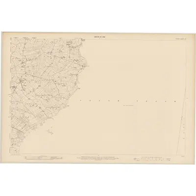 1906 Map of Tyrone - Sheet 40, 1909 Print