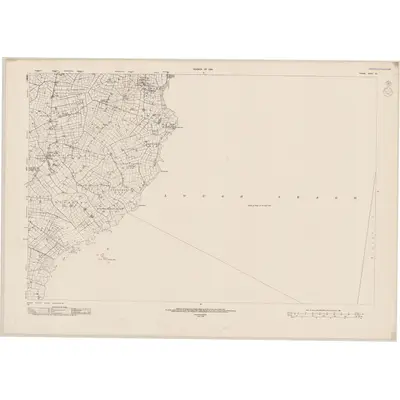 1935 Map of Tyrone - Sheet 40, 1942 Print