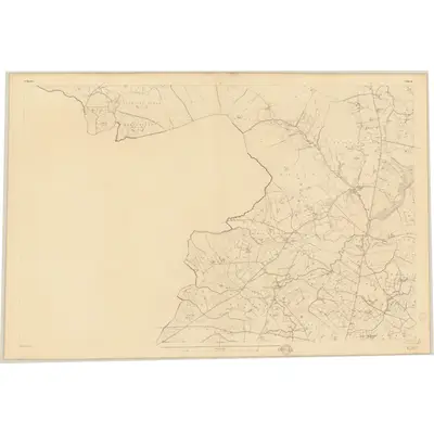1833 Map of Tyrone - Sheet 41, 1837 Print