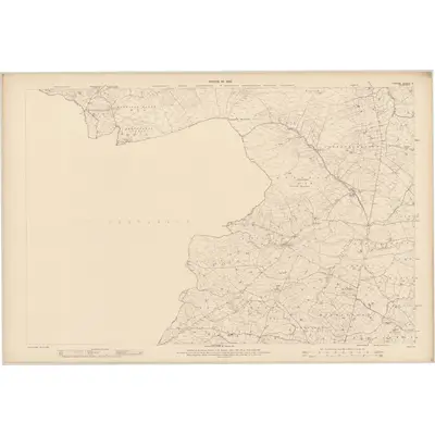1905 Map of Tyrone - Sheet 41, 1908 Print