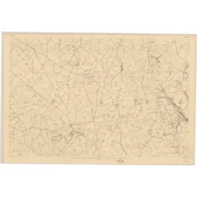 1833 Map of Tyrone - Sheet 46, 1837 Print