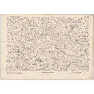 1935 Map of Tyrone - Sheet 46, 1942 Print