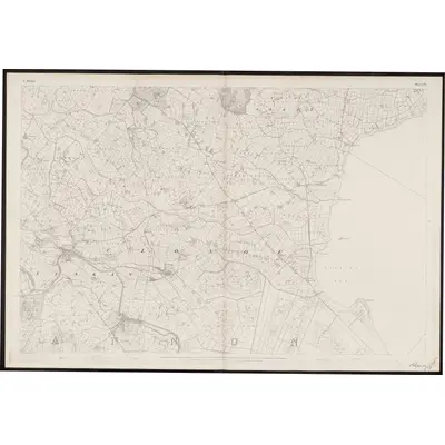 1833 Map of Tyrone - Sheet 47, 1862 Print